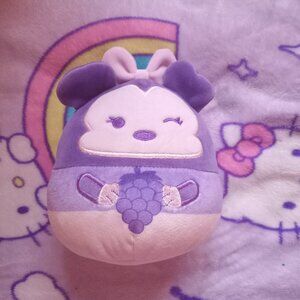 Disney Minnie Mouse Grape Squishmallow 5 Inch